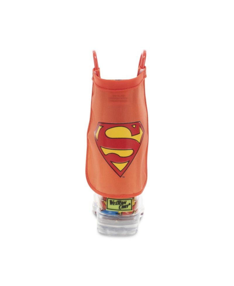 Kids Superman Lighted Rain Boot
