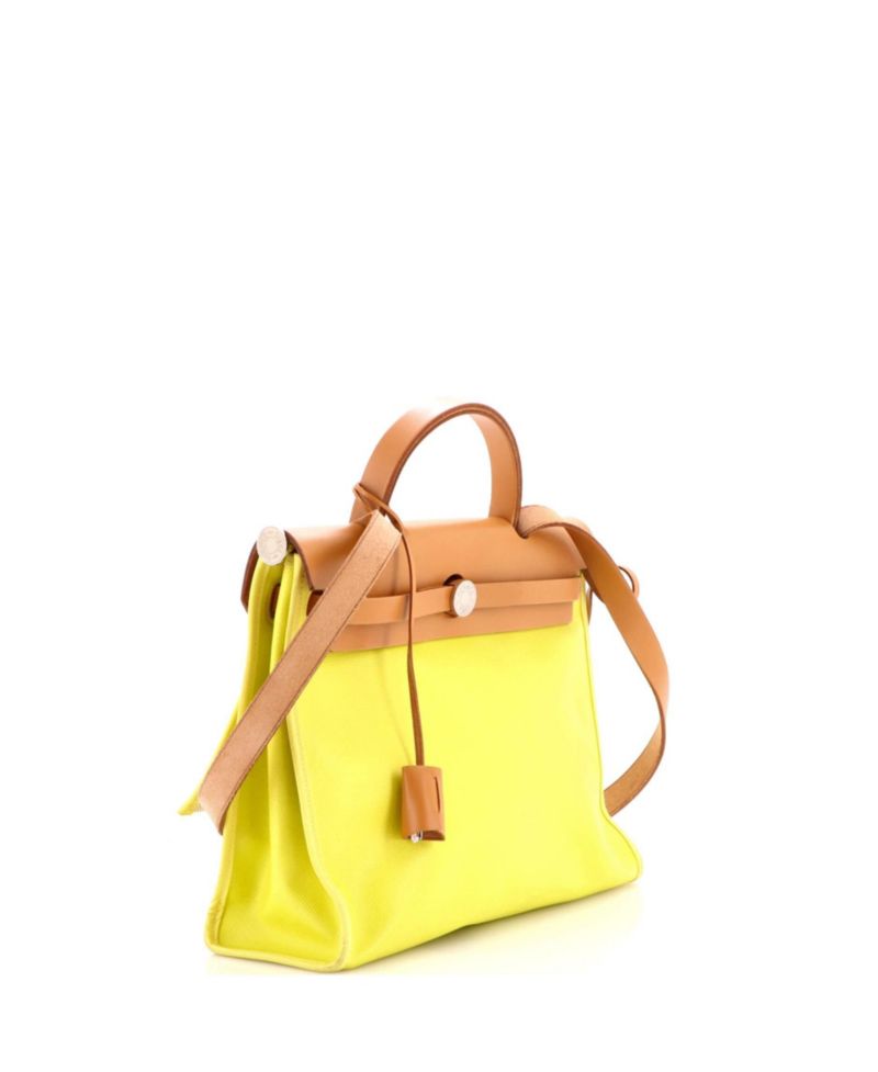 31 Herbag Zip Berline Vache Canvas and Leather