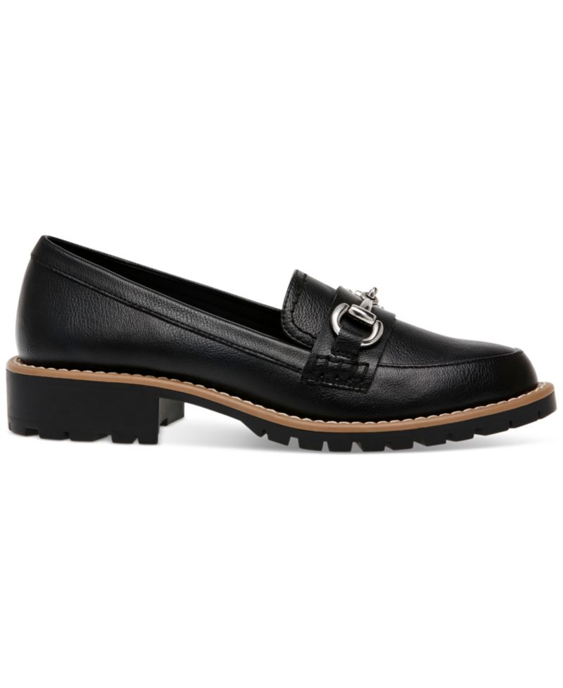 Women's Celeste Tailored Hardware Chain Lug Sole Loafers