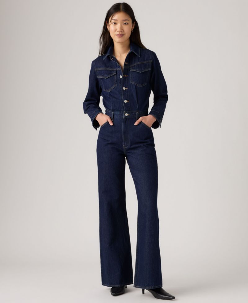 Women's Western Long Sleeve Jumpsuit