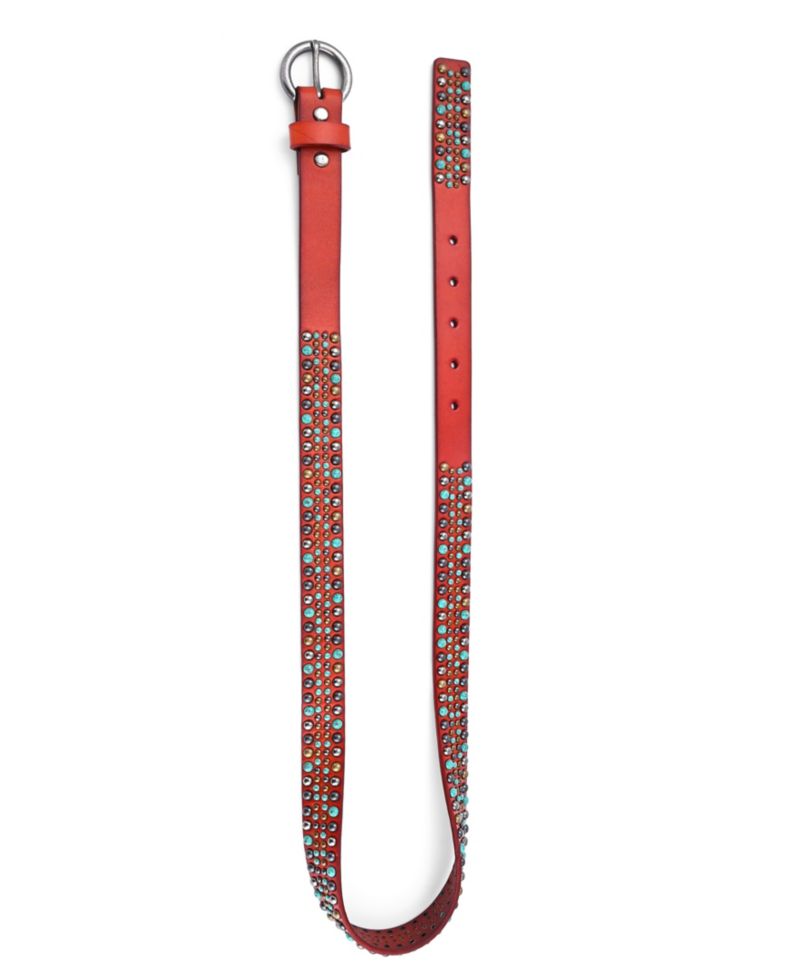 Women's Amazonite Leather Belt