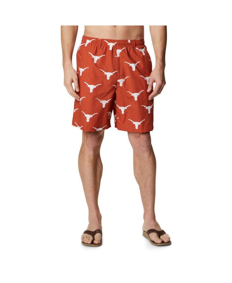 Men's Texas Orange Texas Longhorns Backcast III Printed Shorts