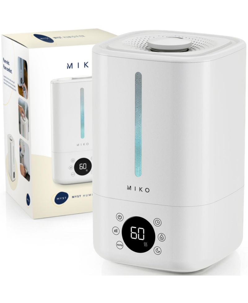 Myst 4.5L Cool Mist Humidifier with Auto Humidity Control, Remote and Aromatherapy