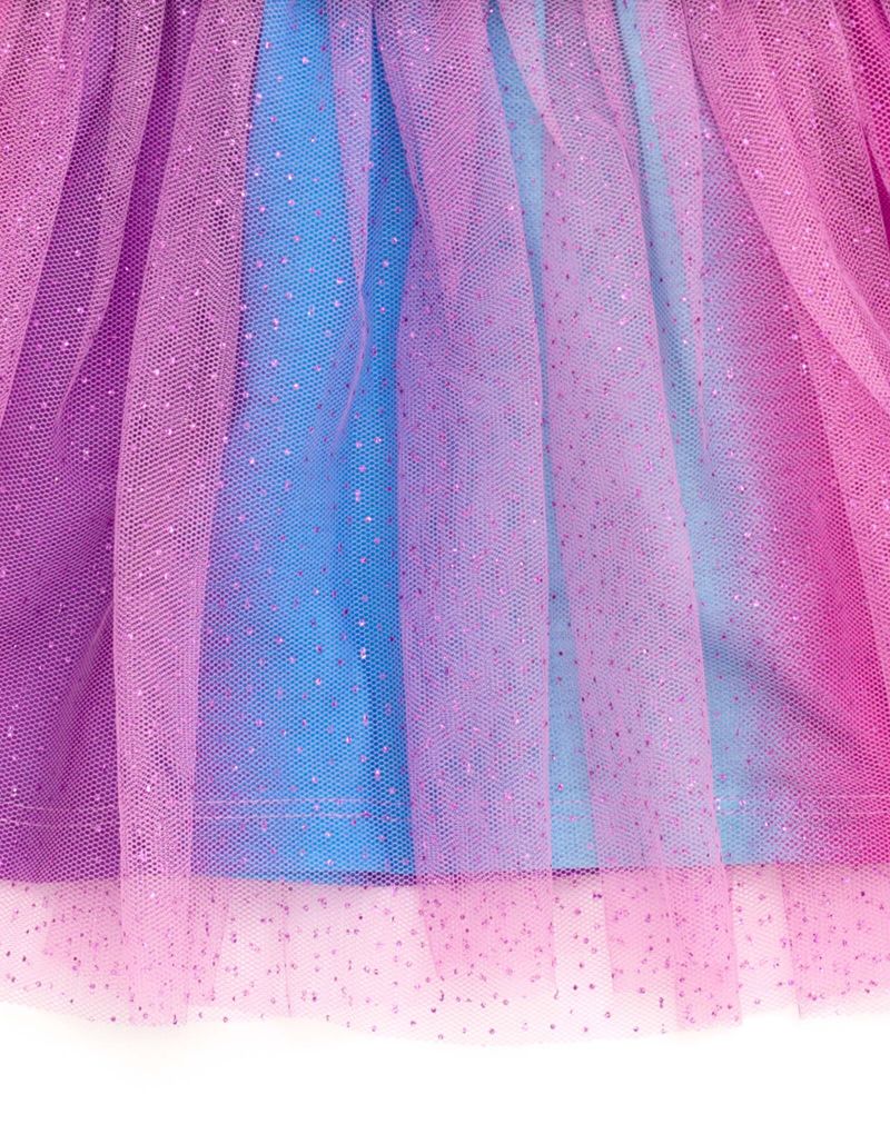 Girls' (6-12) Pandy Paws Cakey Cat French Terry Dress