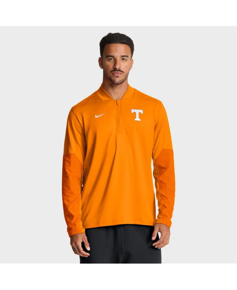Men's Tennessee Orange Tennessee Volunteers One Goal Performance Half-Zip Pullover Sweatshirt