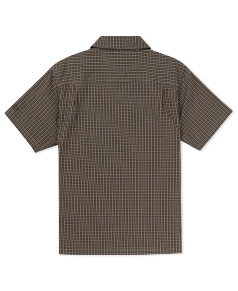 Men's Anthem Brown Plaid Shirt