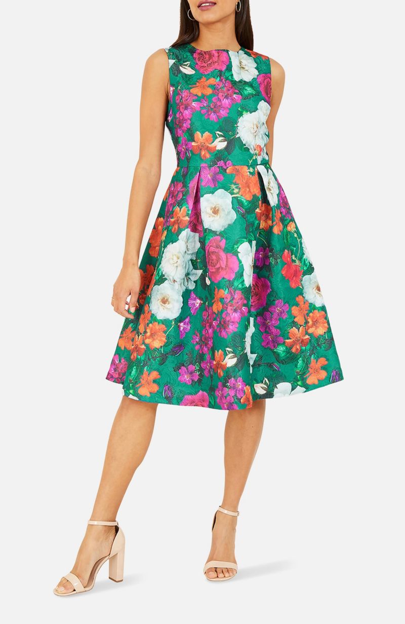 Women's Floral Skater Dress