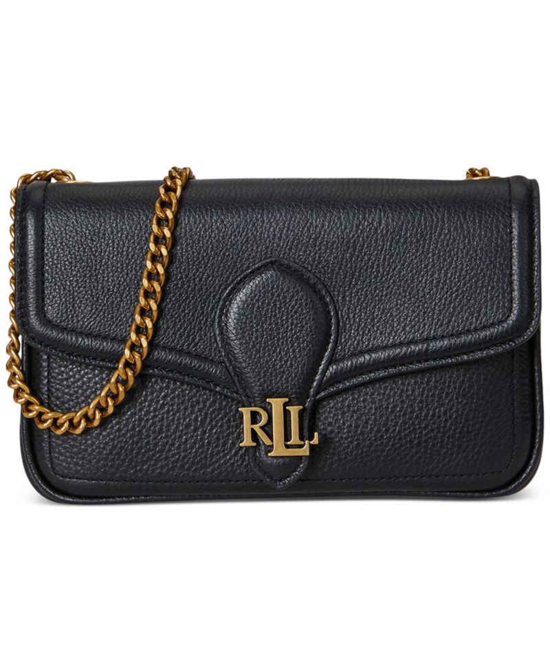 Bradley Small Pebbled Leather Crossbody Wallet