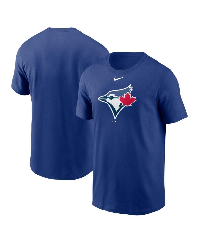 Men's Royal Toronto Blue Jays Fuse Logo T-Shirt