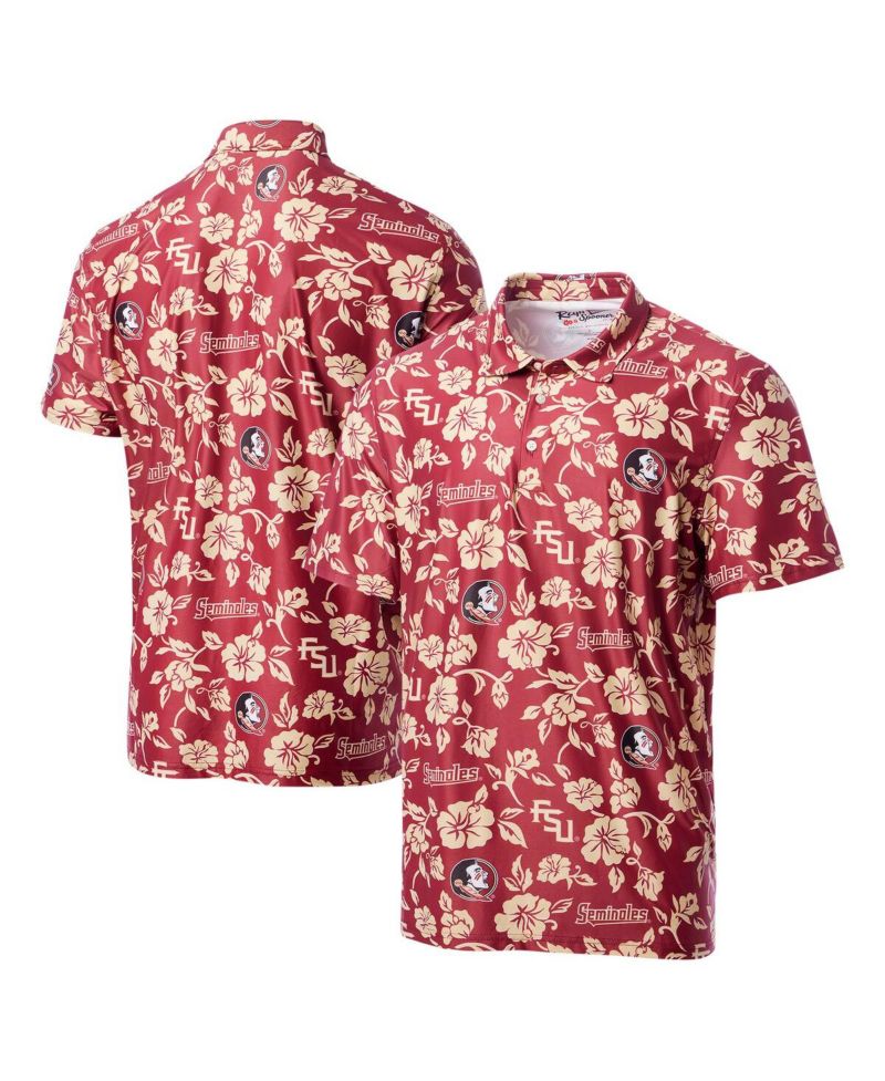 Men's Garnet Florida State Seminoles Performance Polo Shirt