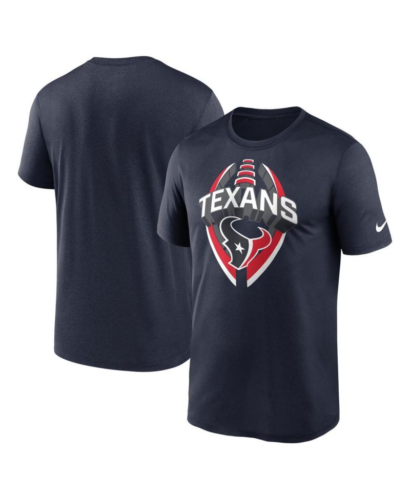 Men's Navy Houston Texans Legend Icon Performance T-Shirt