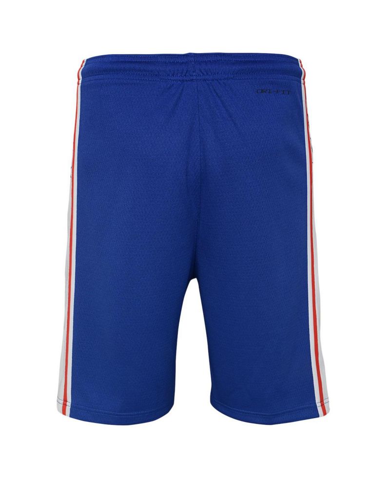 Nike Big boys and girls Royal Philadelphia 76ers Swingman Performance Shorts – Icon Edition