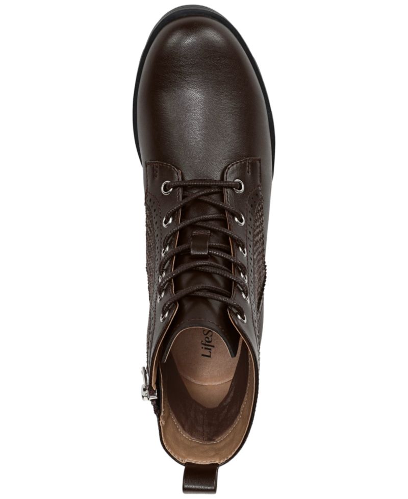 Women's Lena Zip Lace-Up Booties