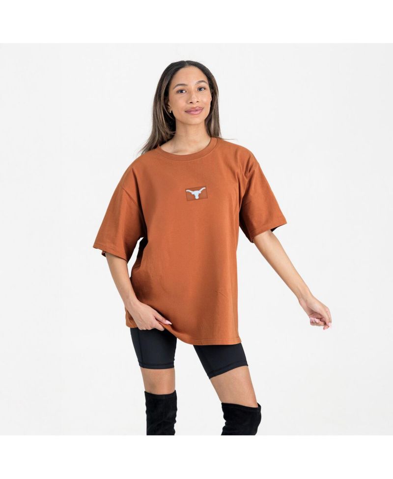 Women's Texas Orange Texas Longhorns Oversized Back at Ya T-Shirt