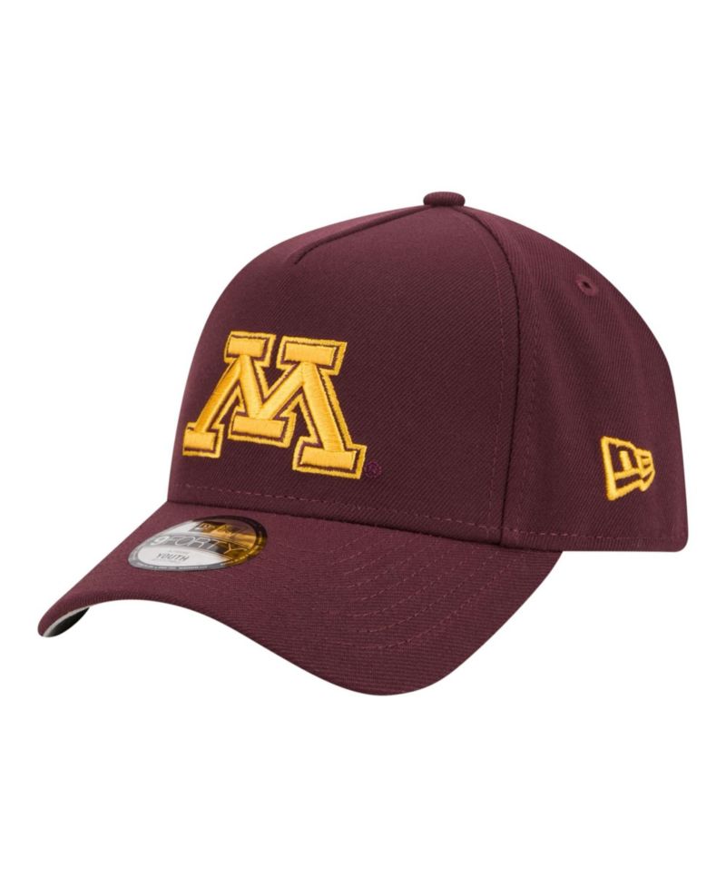 Big Boys and Girls Maroon Minnesota Golden Gophers 9FORTY A-Frame Adjustable Hat