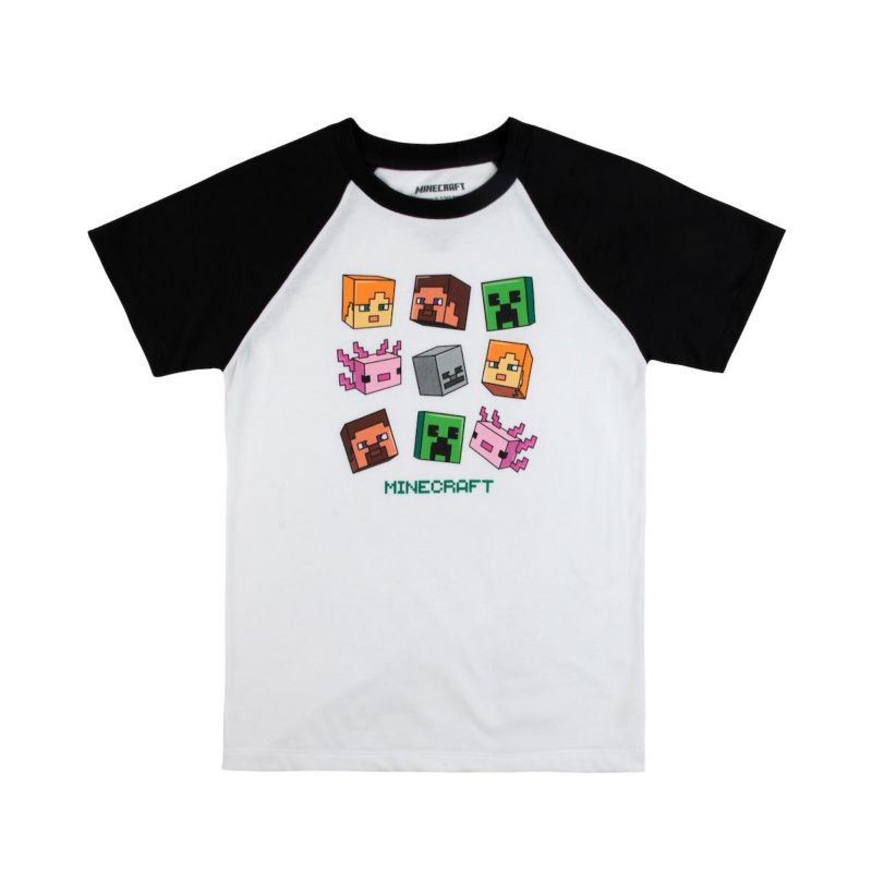 Big Boys Creepers And Character Heads Crew Neck Short Sleeve 4pk Tees-XL