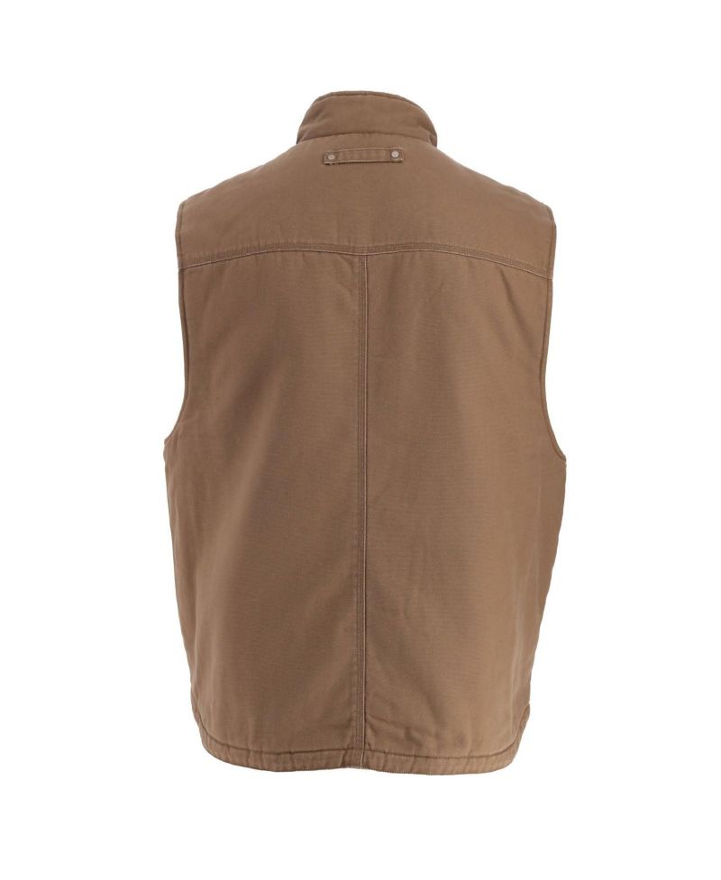 Men's Heritage Stone Washed Canvas Vest