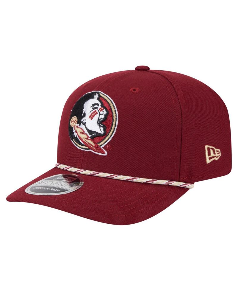 Men's Garnet Florida State Seminoles Game Day Multi-Rope 9SEVENTY Stretch-Snap Hat