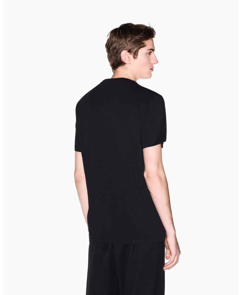 Men's Short Sleeve Jersey Printed Box Logo T-Shirt