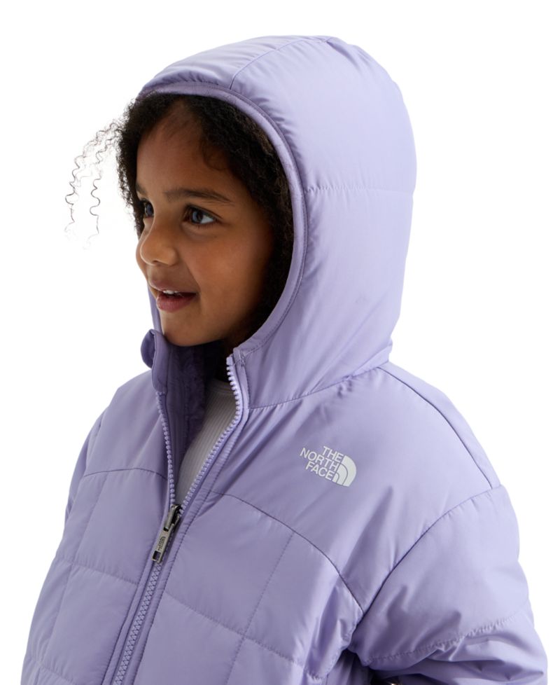 Girls' 2T-7 Reversible Shasta Full-Zip Hooded Jacket