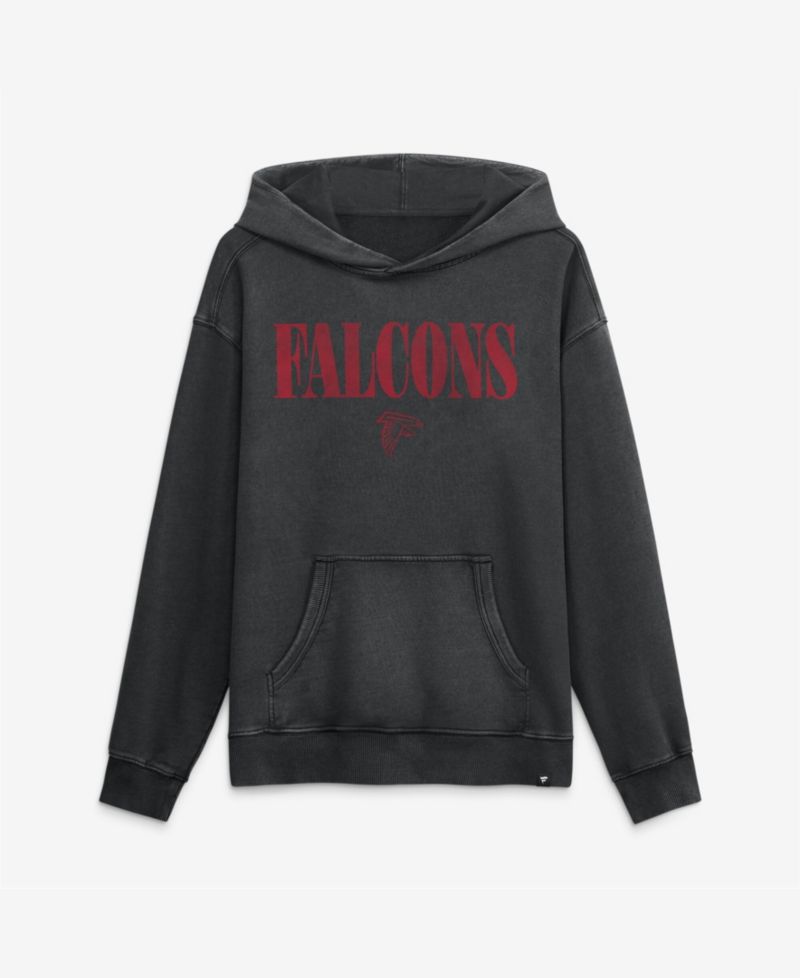 Men's Black Atlanta Falcons Relaxed Intense Rivalry French Terry Hoodie