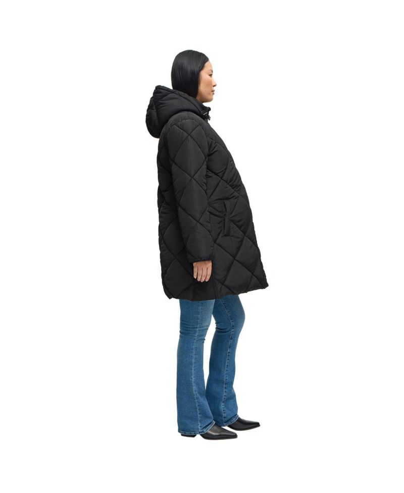 Maternity Ingrid + Isabel Longline Puffer Jacket with Removable Babywearing Cocoon Insert