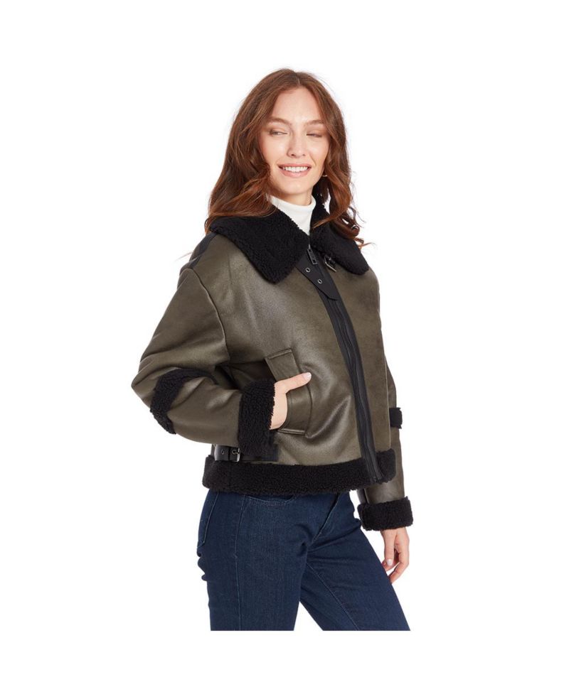 Women's Chloe Faux Shearling Coat