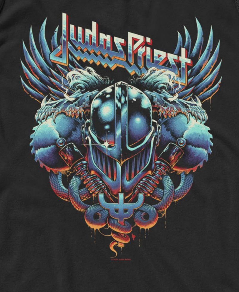 Men's Judas Priest Screaming Shield Graphic Tank Top