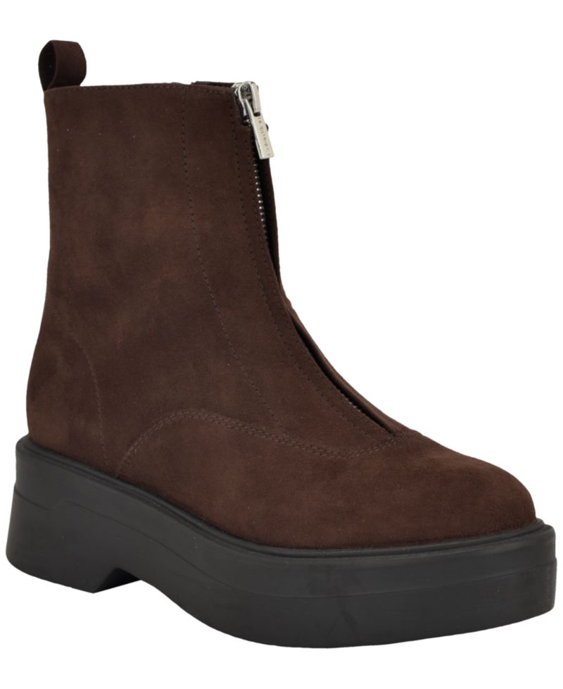 Women's Rivin Front Zip Platform Booties