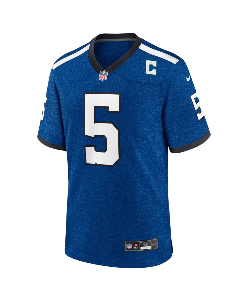 Men's Anthony Richardson Indianapolis Colts 2023 NFL Draft First Round Pick Game Jersey