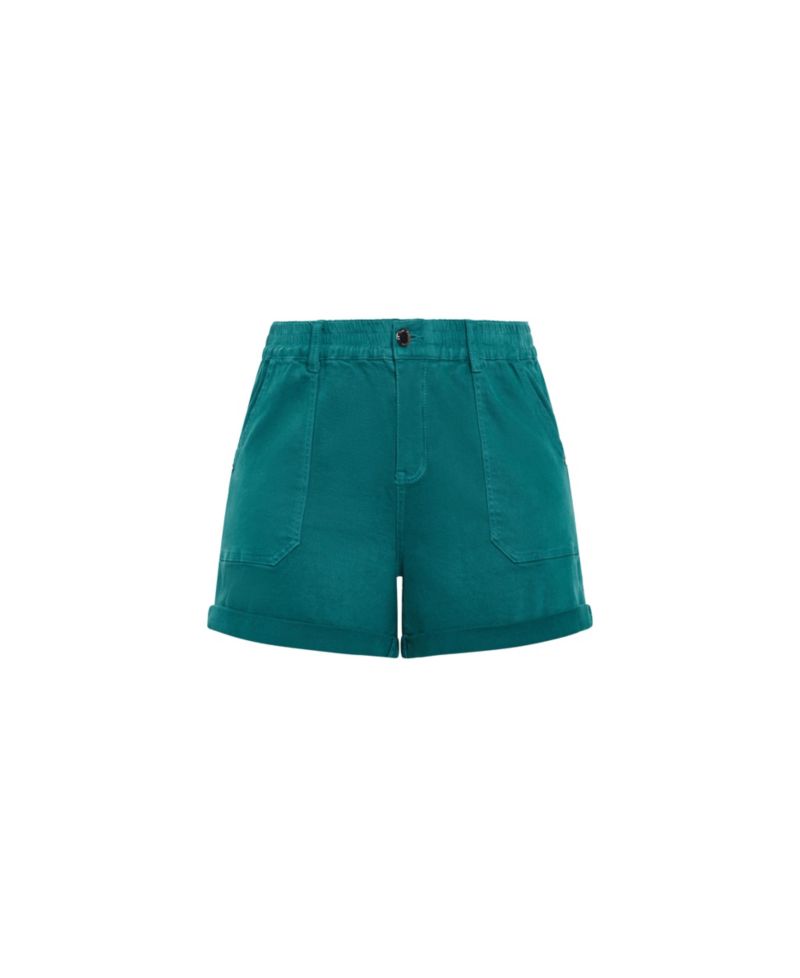 Plus Size Holiday Denim Short