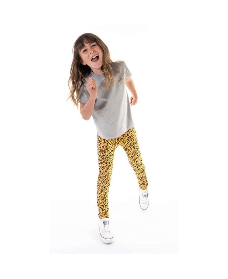 Toddler Girls Fair Trade Organic Cotton Reinforced Knee Leggings 2-pack
