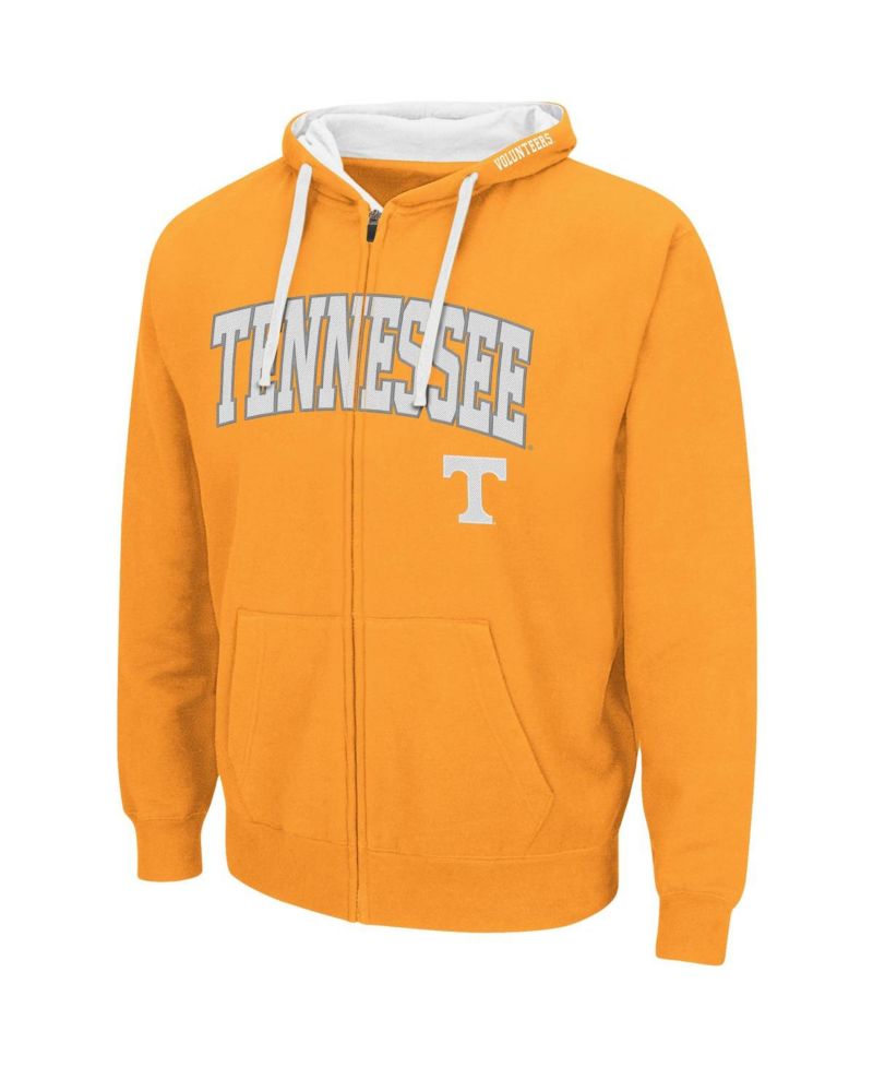 Men's Tennessee Orange Tennessee Volunteers Big and Tall Full-Zip Hoodie