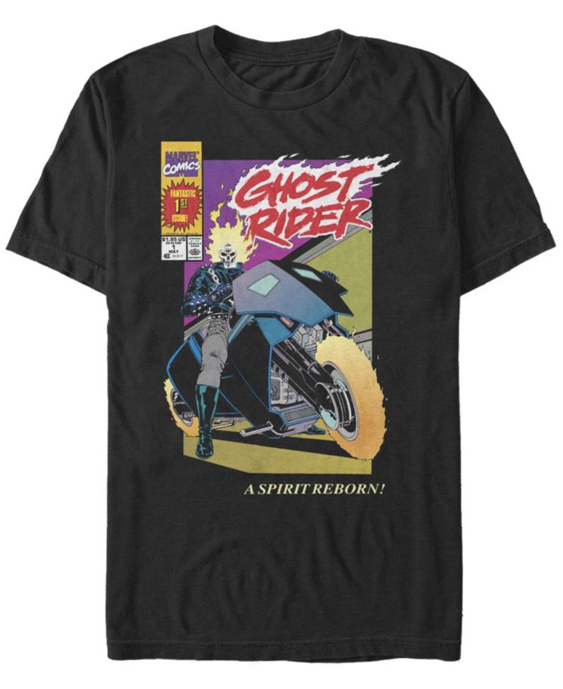 Men's Ghost Rider New Short Sleeve Crew T-shirt