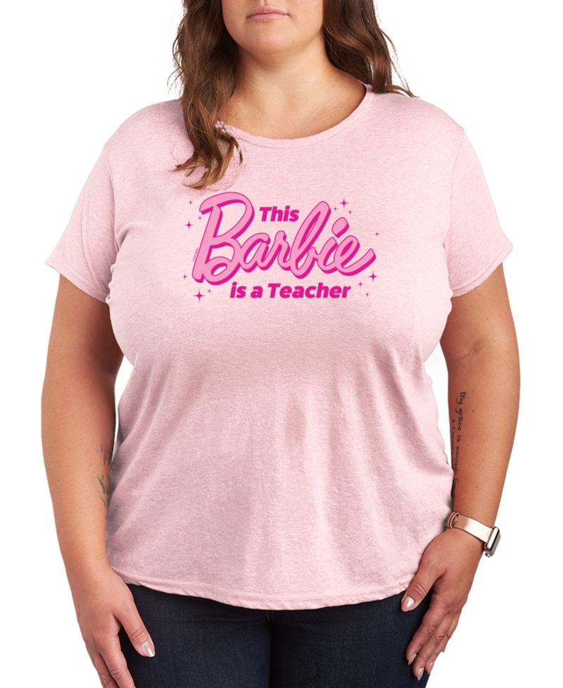Plus Size Barbie Teacher Graphic T-Shirt