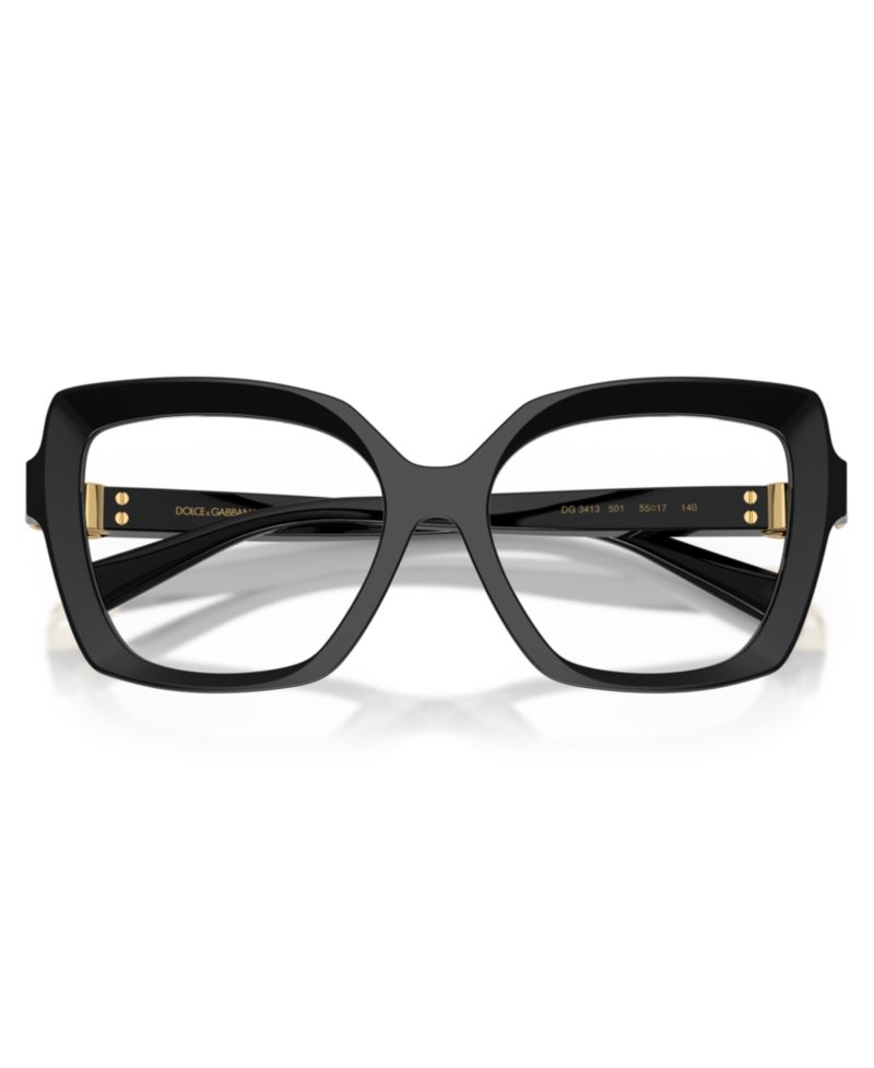 Woman Cat Eye Plastic DG3413 Eyeglasses