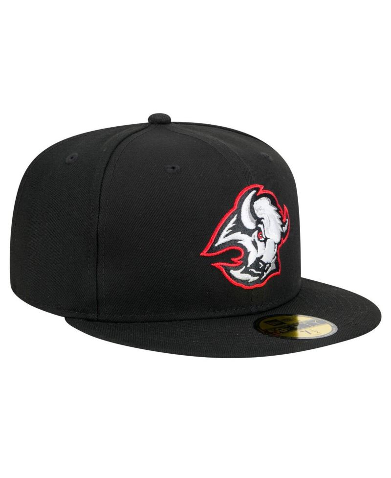 Men's Black Buffalo Sabres Core 59FIFTY Fitted Hat