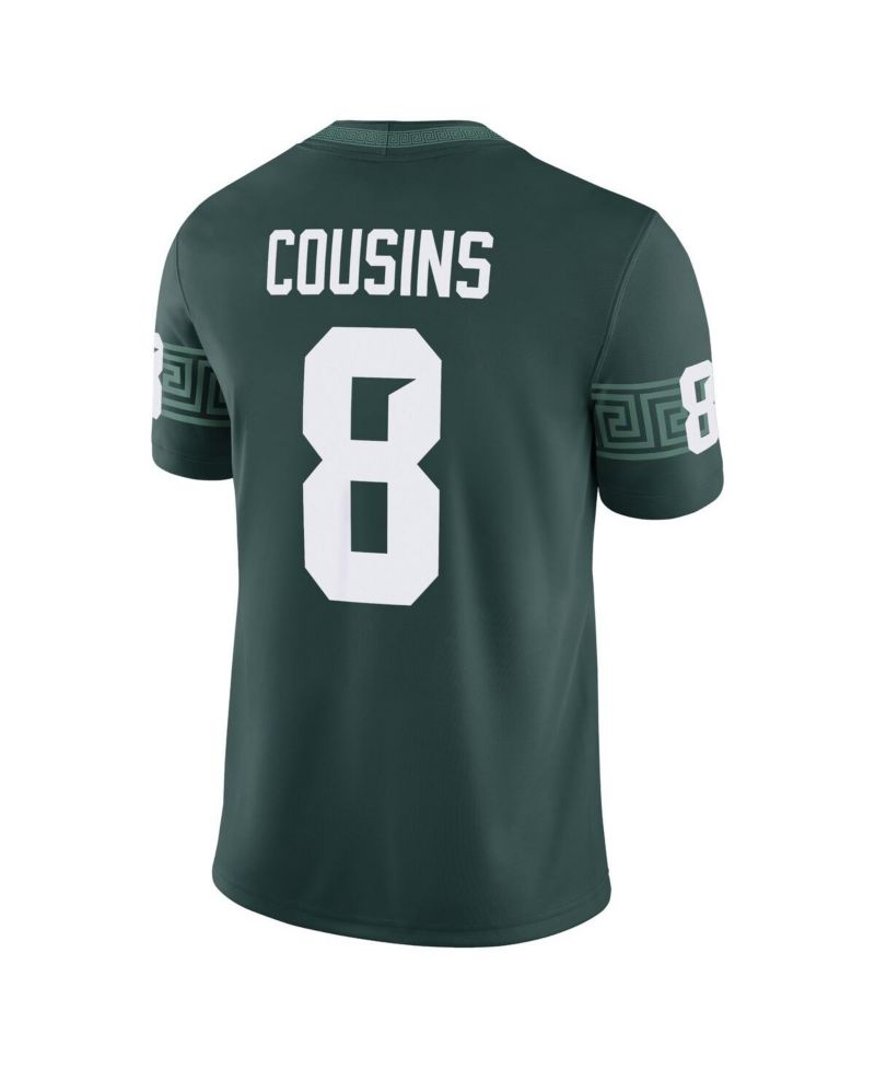 Men's Kirk Cousins Green Michigan State Spartans Alumni Game Jersey