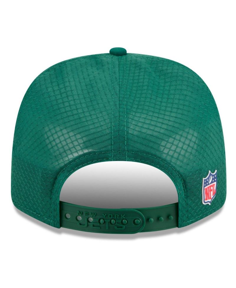 Men's Green New York Jets 2025 Sideline 9SEVENTY Trucker Adjustable Hat