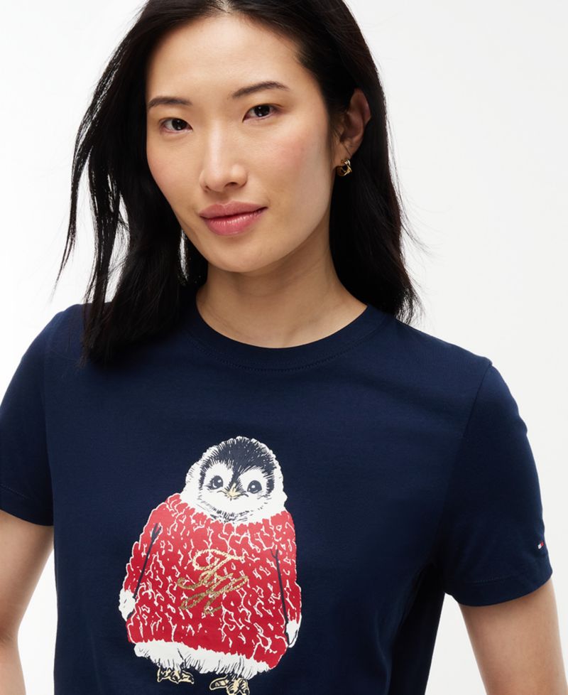 Women's Holiday Graphic Short-Sleeve T-Shirt