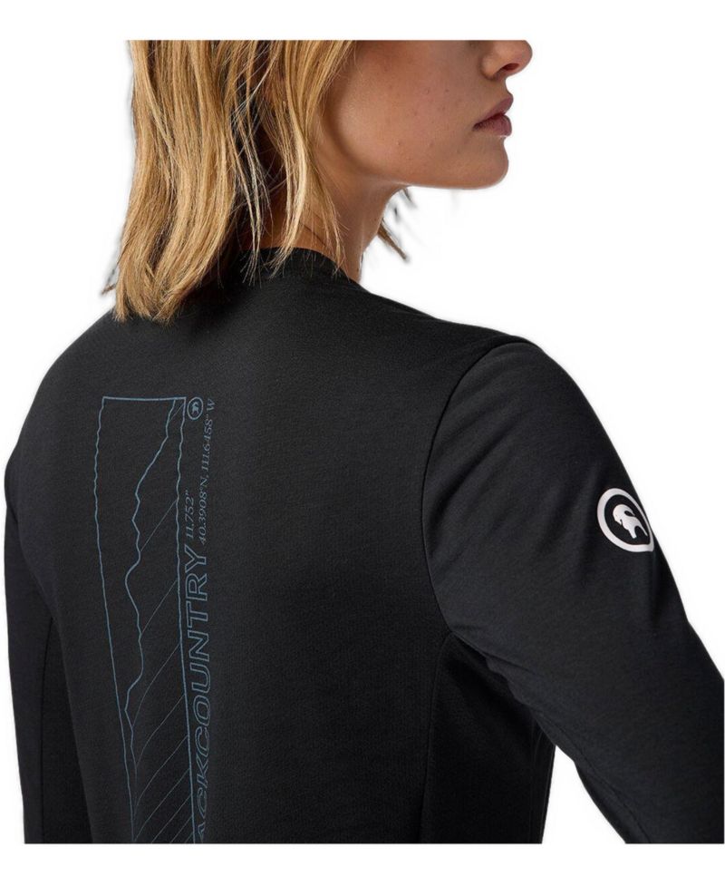 Women's BGA Slickrock Drirelease Long-Sleeve Tech T-Shirt Mountain Bike Jerseys Long Sleeve
