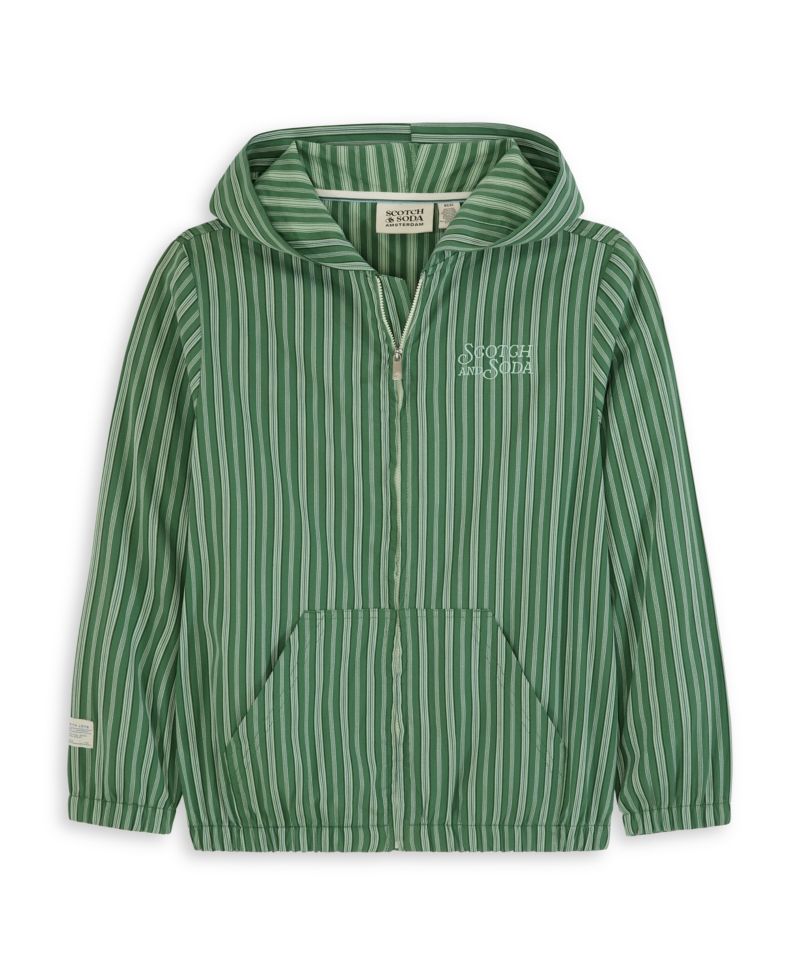 Big Boys Novelty Front Zip Jacket