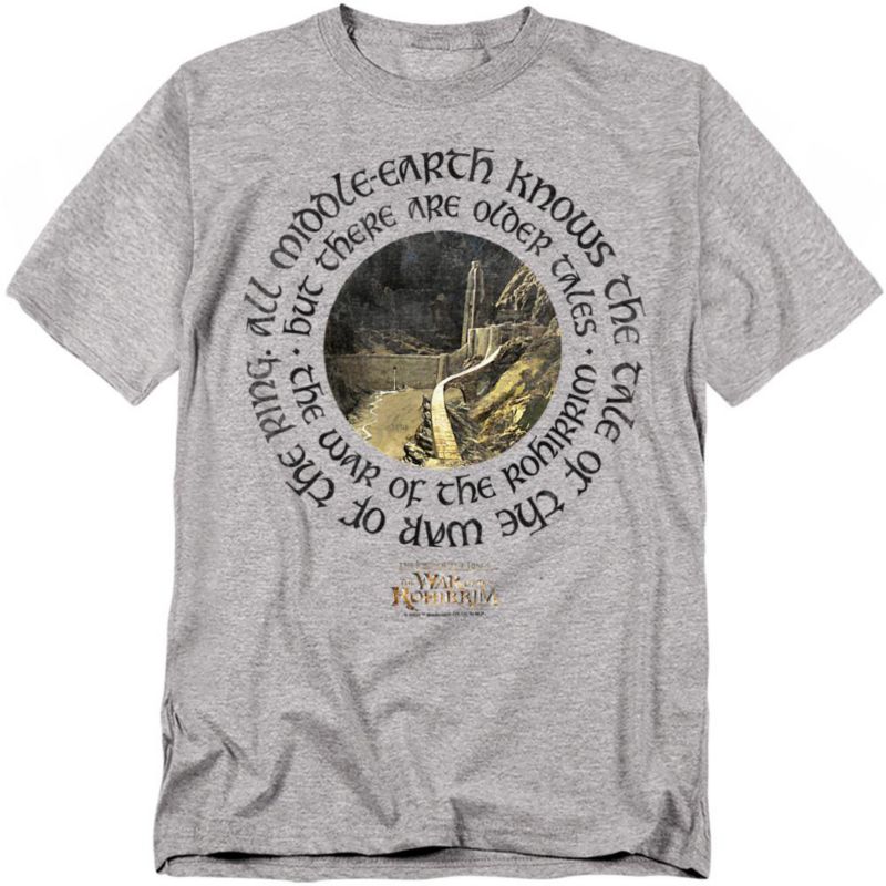 Men's War Of The Rohirrim Helms Deep Circle T-Shirt