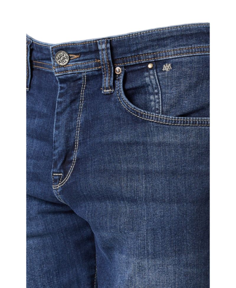 Men's Matt Relaxed-Fit Straight-Leg Jeans