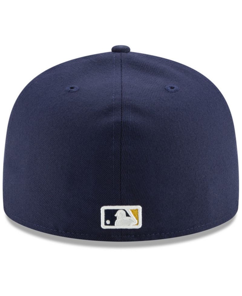 Milwaukee Brewers Authentic Collection 59FIFTY Fitted Cap