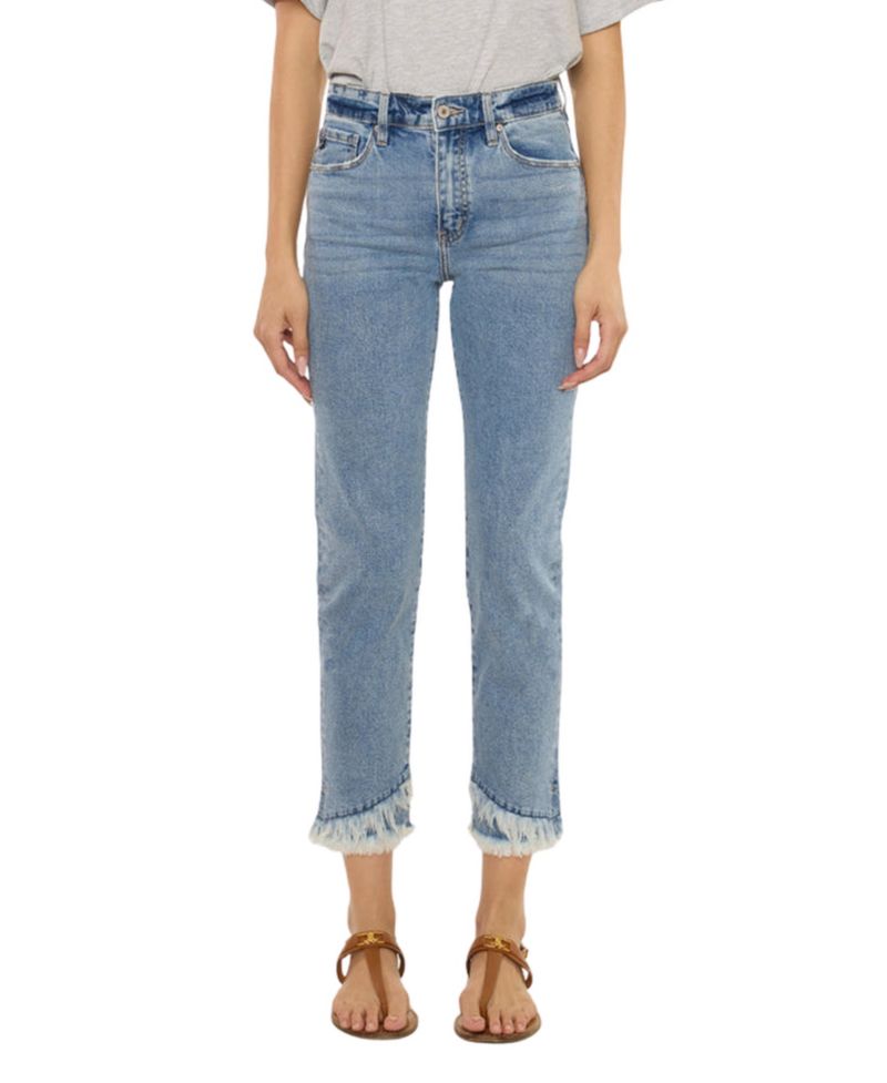 Women's Clover High Rise Straight Jeans