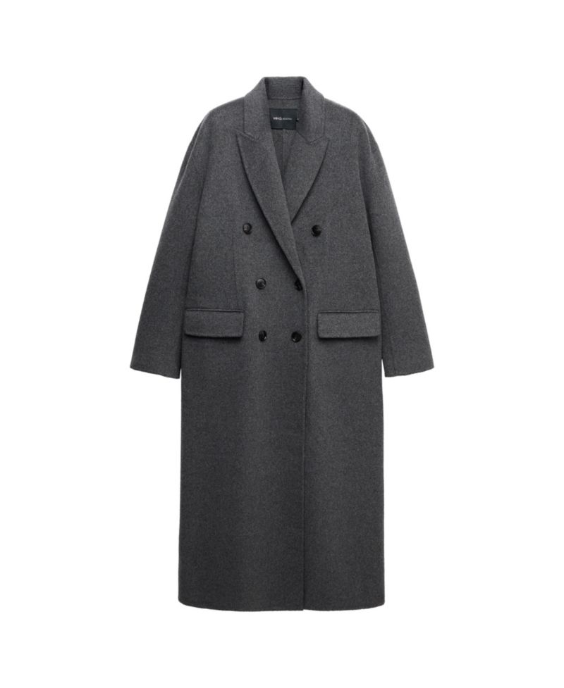 Women's Selection Wool-Cashmere Blend Long Double-Breasted Coat
