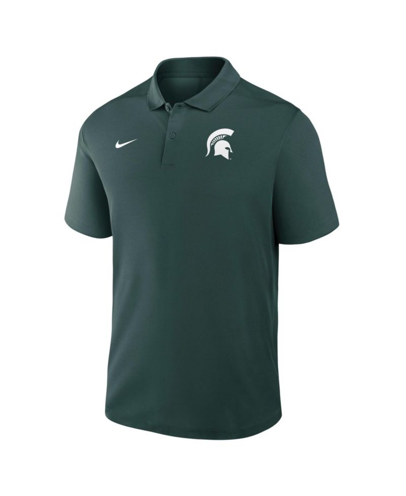 Men's Green Michigan State Spartans Dri-FIT Victory Polo Shirt