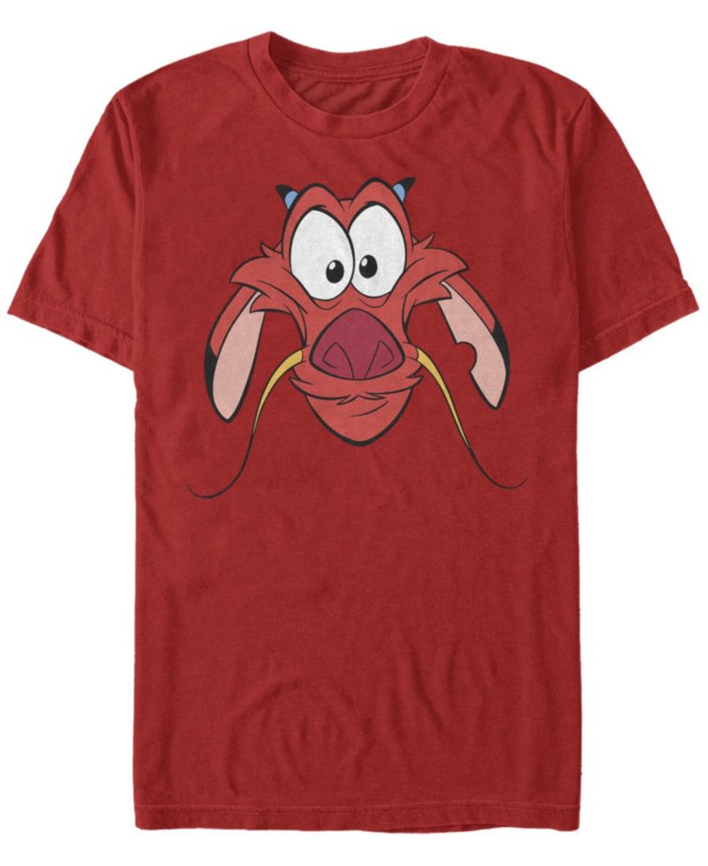 Men's Big Face Mushu Short Sleeve Crew T-shirt