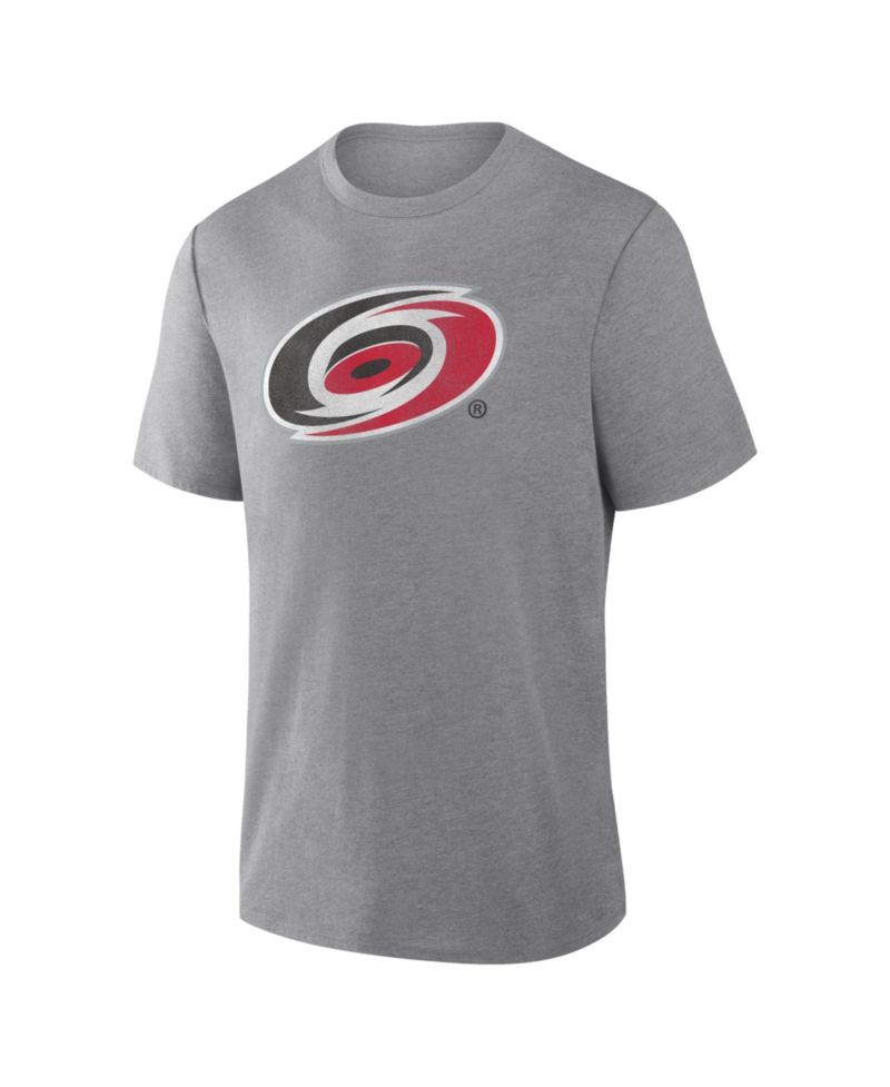 Men's Heather Gray Carolina Hurricanes Elevated Tri-Blend T-Shirt